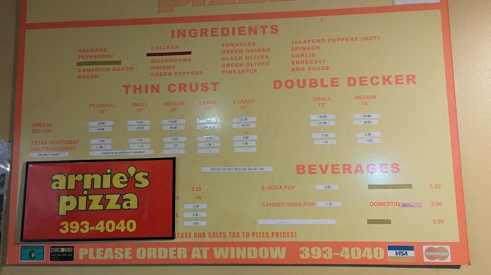 Arnie's Pizza Italian Beef
